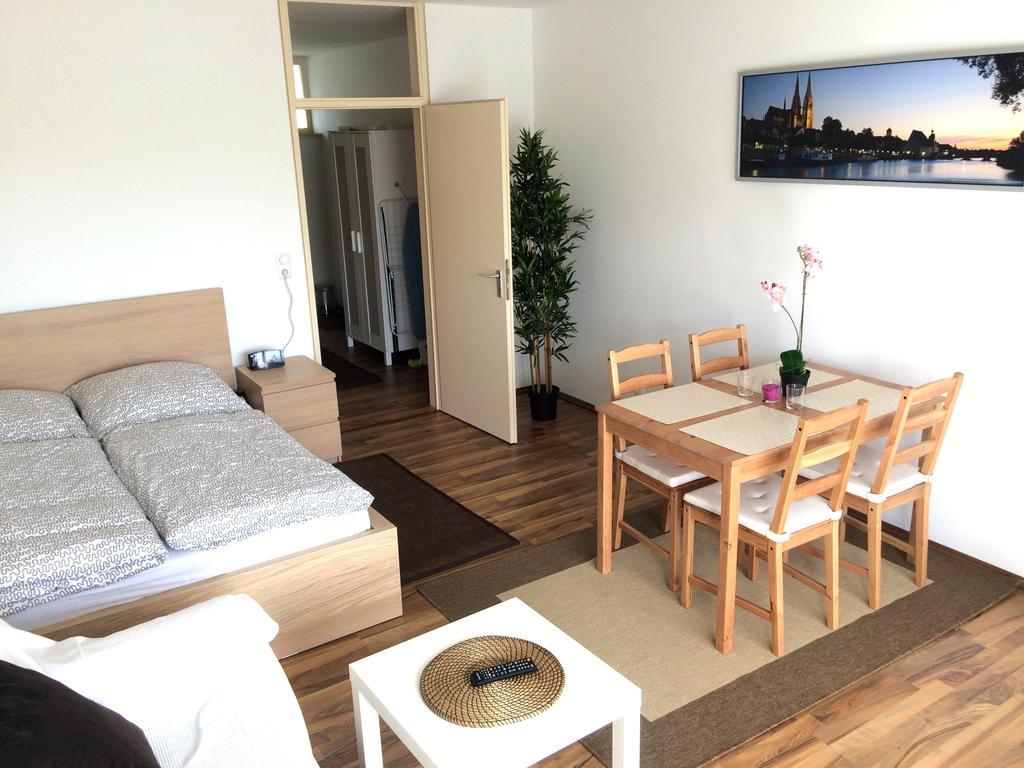 Apartment Westside Regensburg Oda fotoğraf